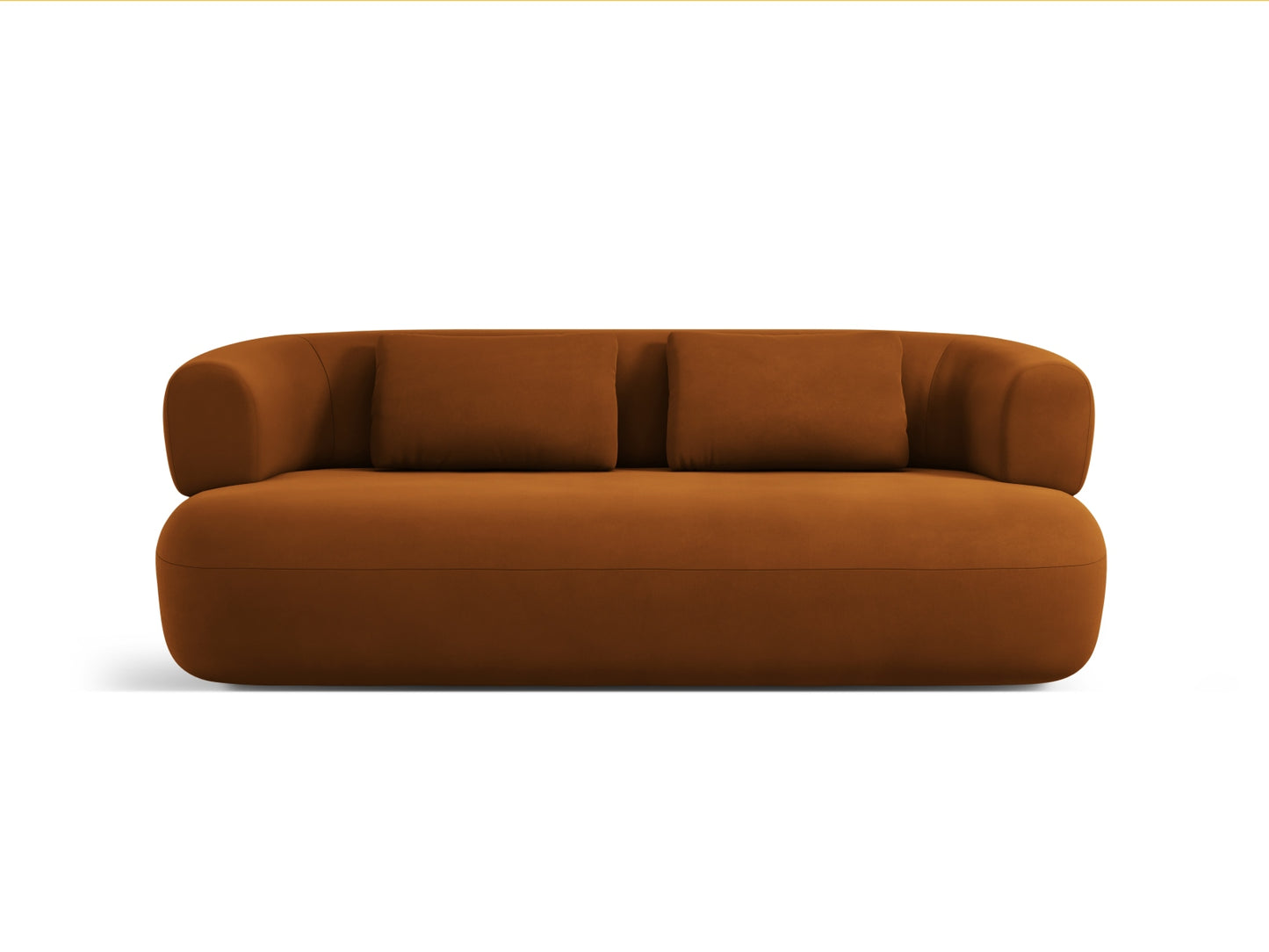 Jenny — Sofa Pink (Salvador 11) Black Plastic
