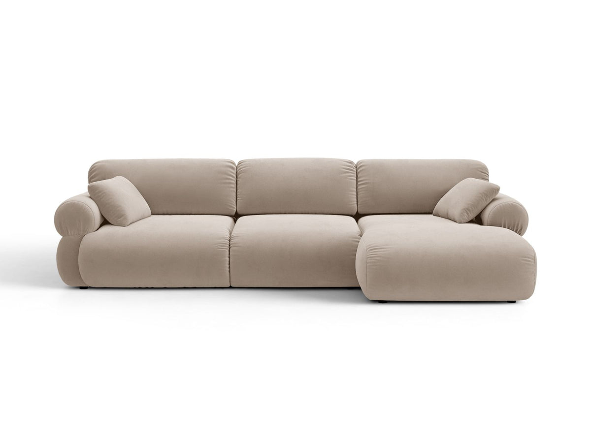 Ophelia — Corner Sofa (297x164x84 cm) Beige (Salvador 1) Right
