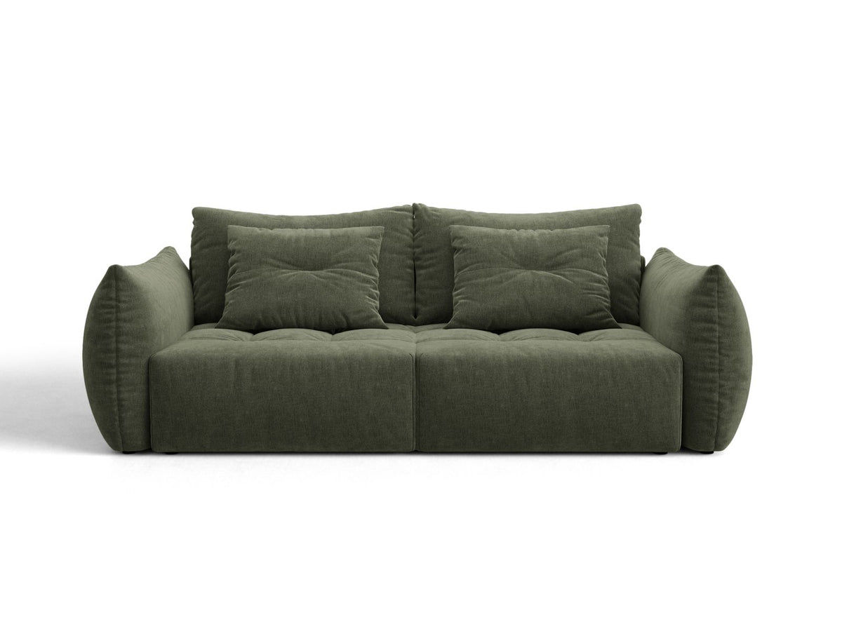 Bloom — Sofa (250x108x87 cm) Moss Green (Wind 75)