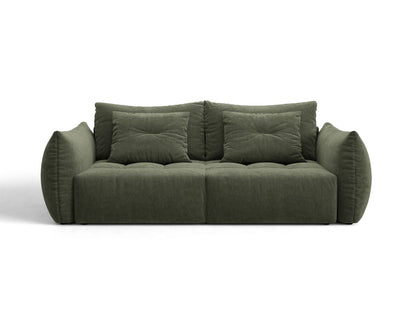 Bloom — Sofa (250x108x87 cm) Moss Green (Wind 75)