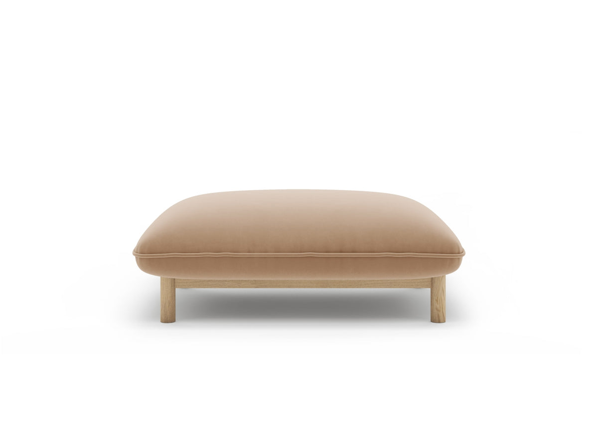 Ada — Pouf (95x65x44 cm) Almond Beige (Casino Lion)