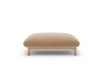 Ada — Pouf (95x65x44 cm) Almond Beige (Casino Lion)