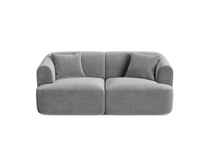 Campi — Sofa Grey (Vogue 15) Black Plastic