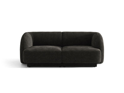 Miley — Sofa Anthracite (Eden 21 Black) Black Plastic