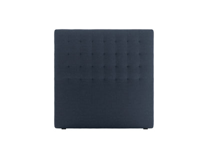 Nova — Headboard Navy Blue (Liberty 15) Black Plastic