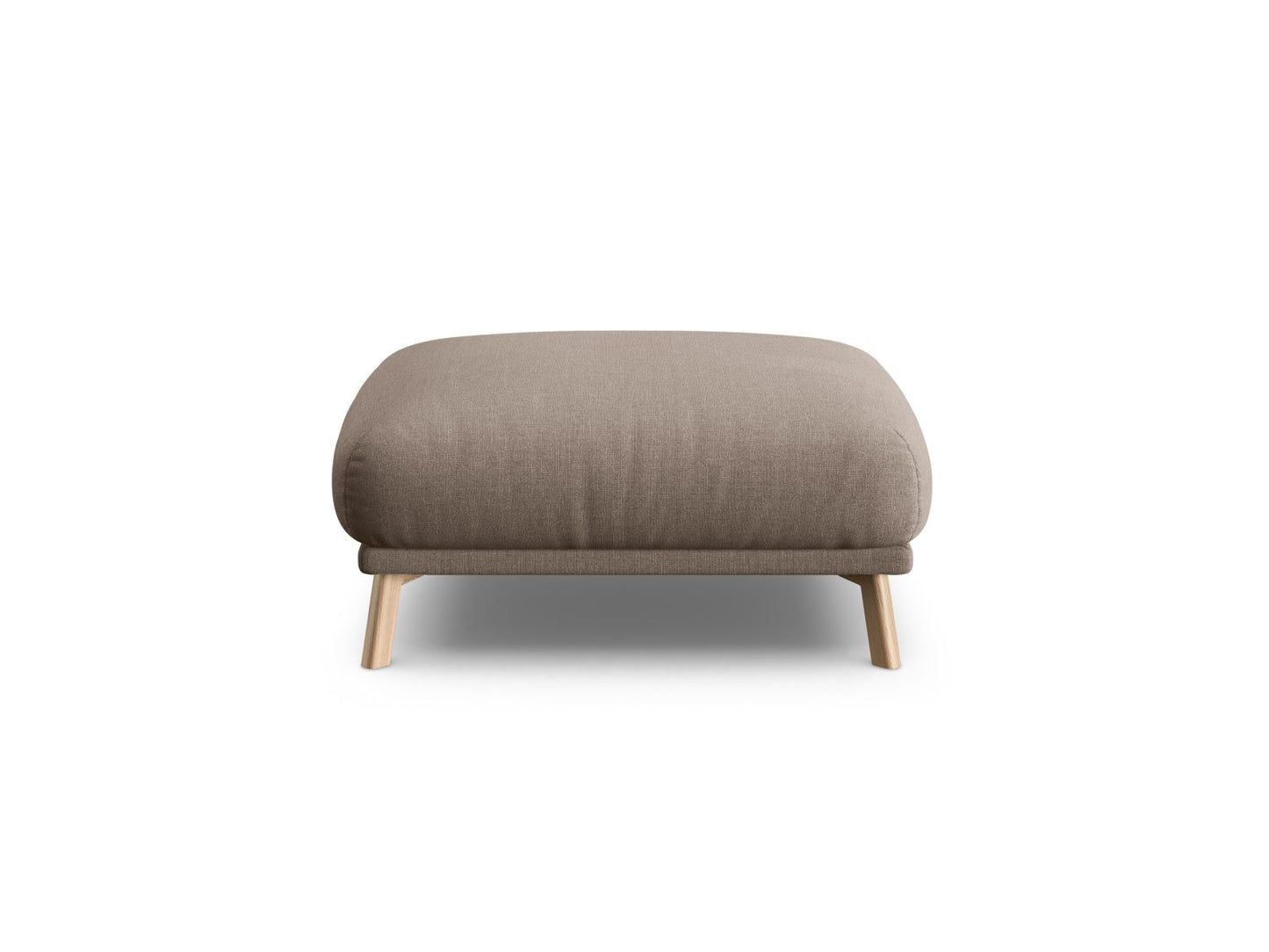 Naomi — Pouf Cappuccino (Liberty 5) Wood