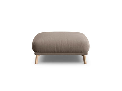 Naomi — Pouf Cappuccino (Liberty 5) Wood
