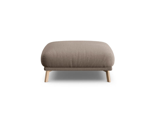 Naomi — Pouf Cappuccino (Liberty 5) Wood