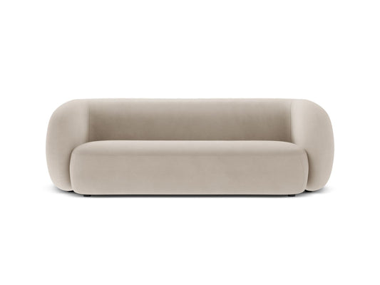 Kate — Sofa Beige (Salvador 1) Black Plastic