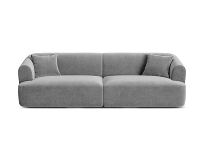 Campi — Sofa Grey (Vogue 15) Black Plastic