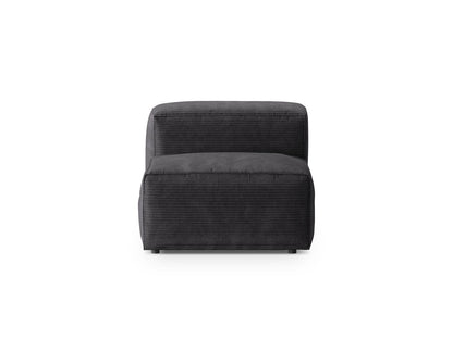 Bergamo — Modul Grey (Perla 35) Black Plastic
