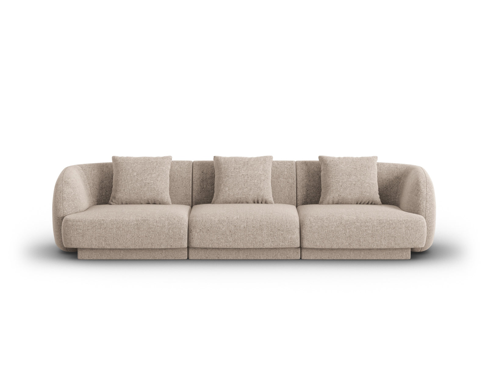 Tulum — Diivan Beige (Haga 30) Must plastik