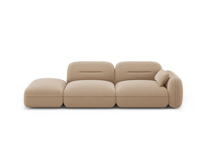 Sydney — Sofa Sand (Casino Lion) Must plastik vasak