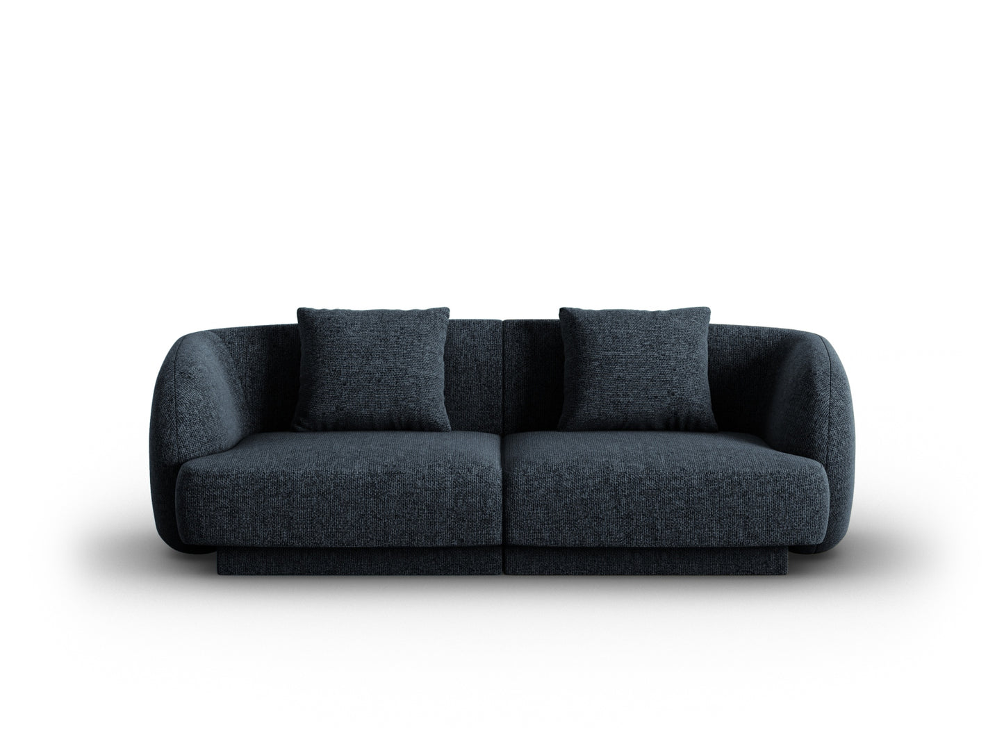 Tulum — Sofa Royal Blue (Haga 86) Black Plastic