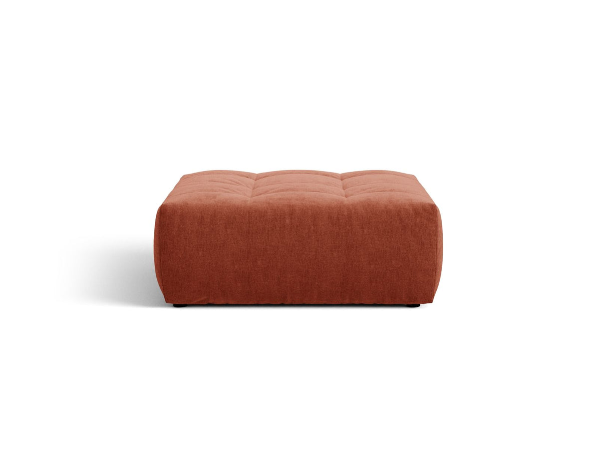 Bloom — Pouf Auburn (Wind 52) Black Plastic