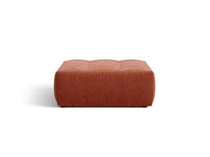 Bloom — Pouf Auburn (Wind 52) Black Plastic