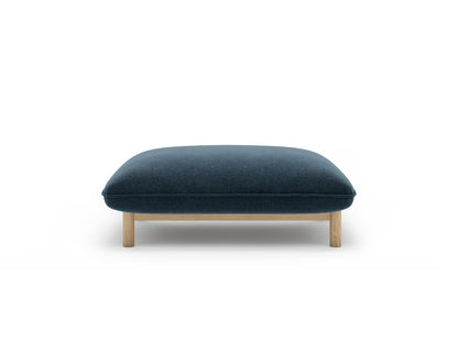 Ada — Pouf (95x65x44 cm) Navy Blue (Wind 77)