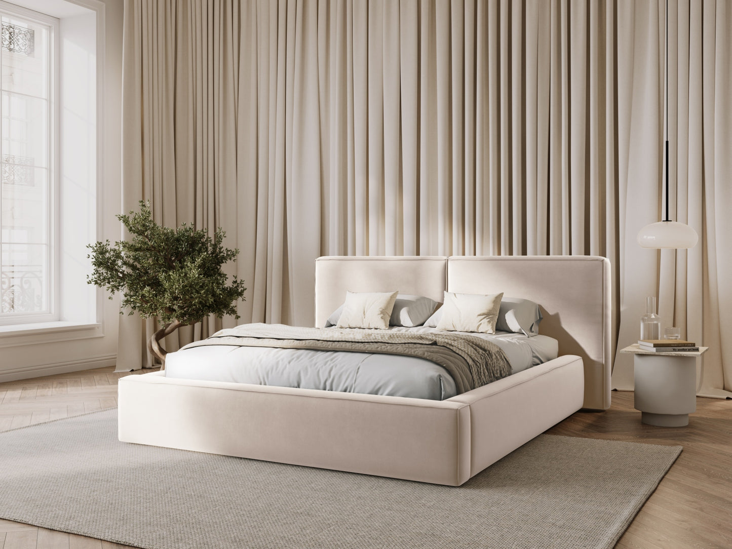 Arendal — Bed (228x214x97.5 cm)