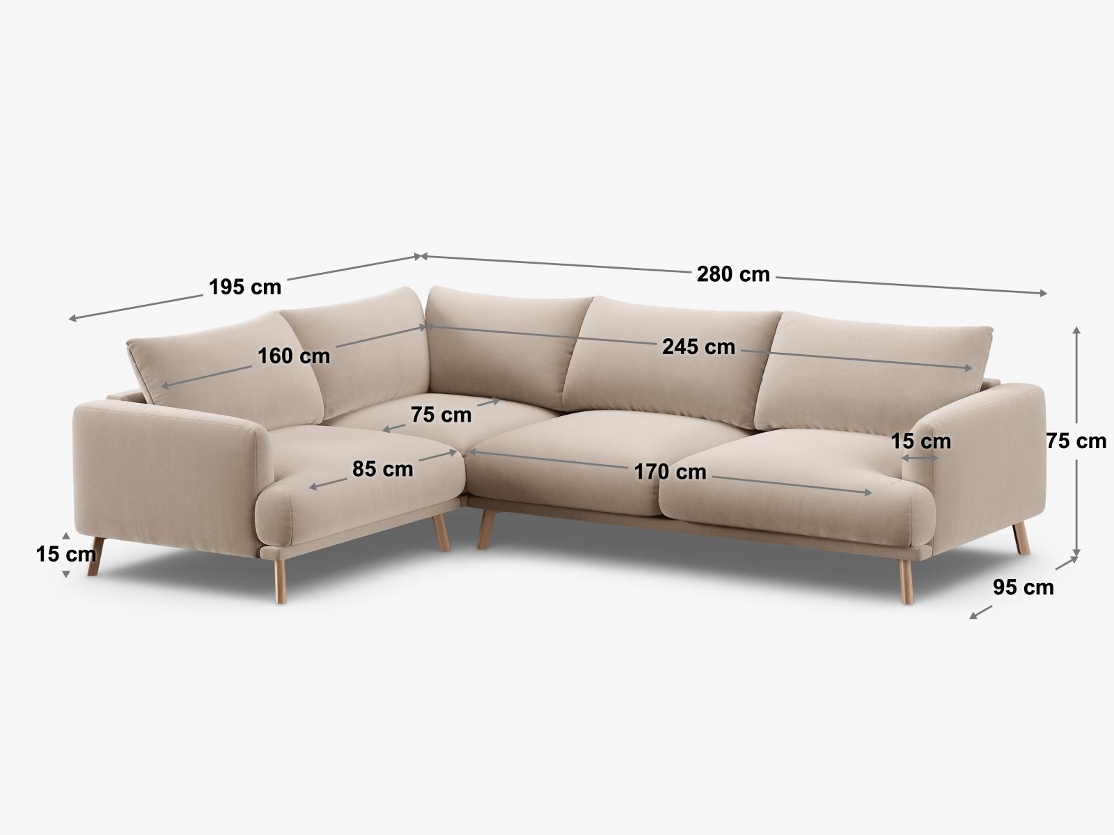Naomi — Corner Sofa