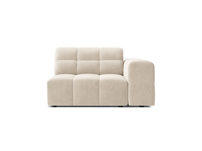 Jennifer — Modular Sofa (106x102x78 cm) Light Beige (Bluvel 22) Right