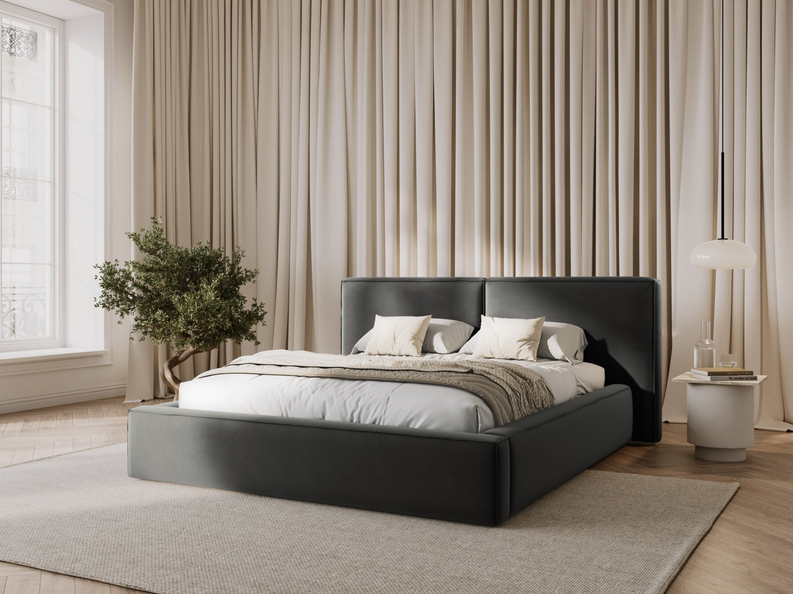 Arendal — Bed (228x194x97.5 cm)