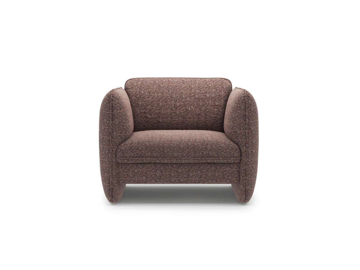 Georgia — Armchair (105x90x80 cm) Brown (SILENCIO 27)