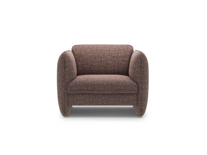 Georgia — Armchair (105x90x80 cm) Brown (SILENCIO 27)