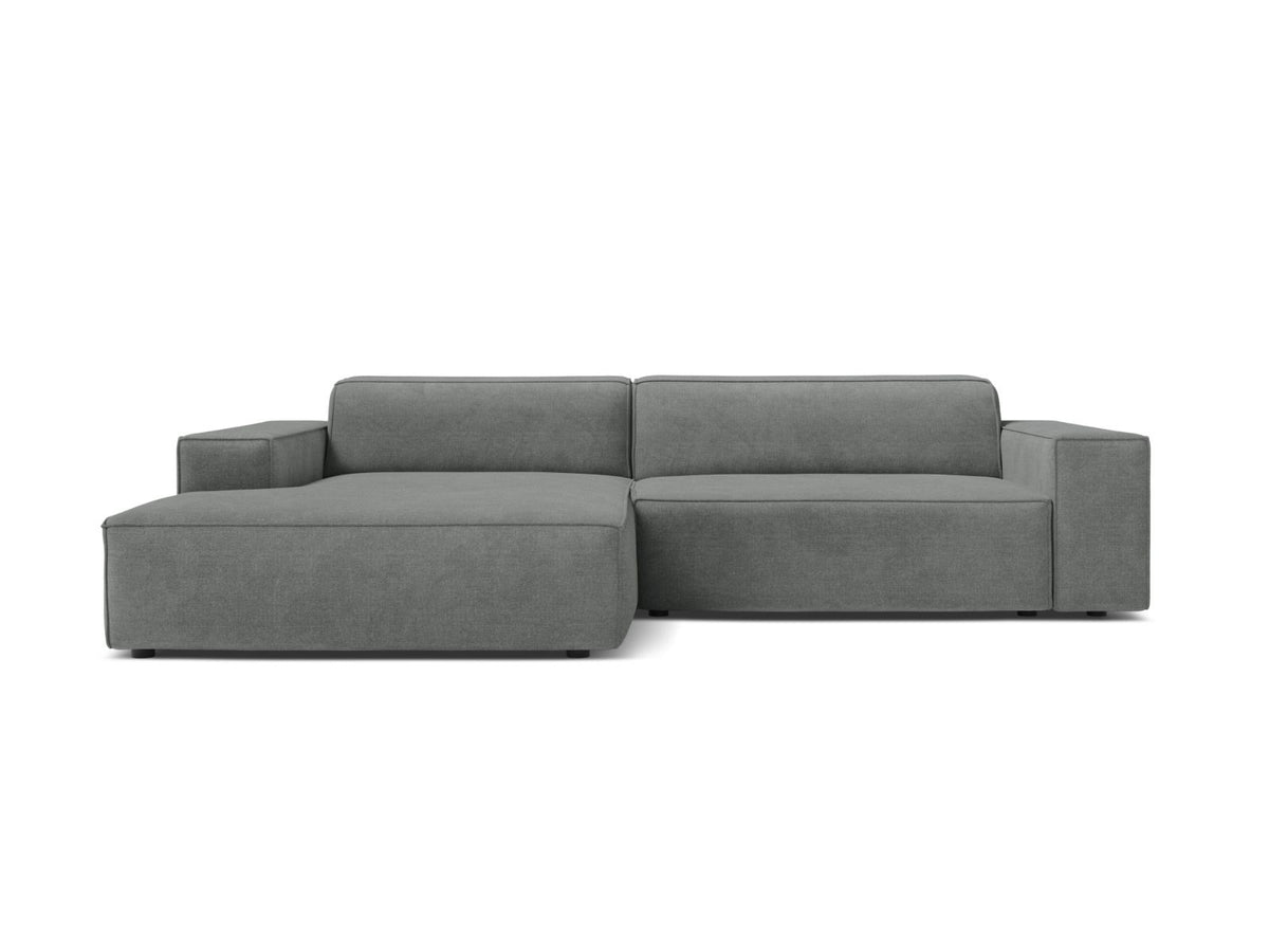 Jodie — Corner Sofa (224x162x77 cm) Grey (Liberty 20) Left