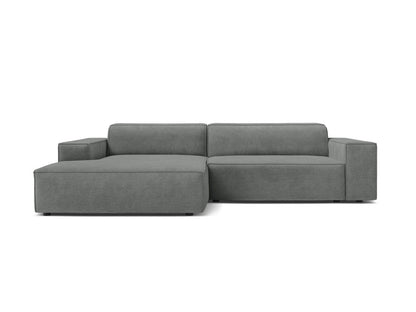 Jodie — Corner Sofa (224x162x77 cm) Grey (Liberty 20) Left