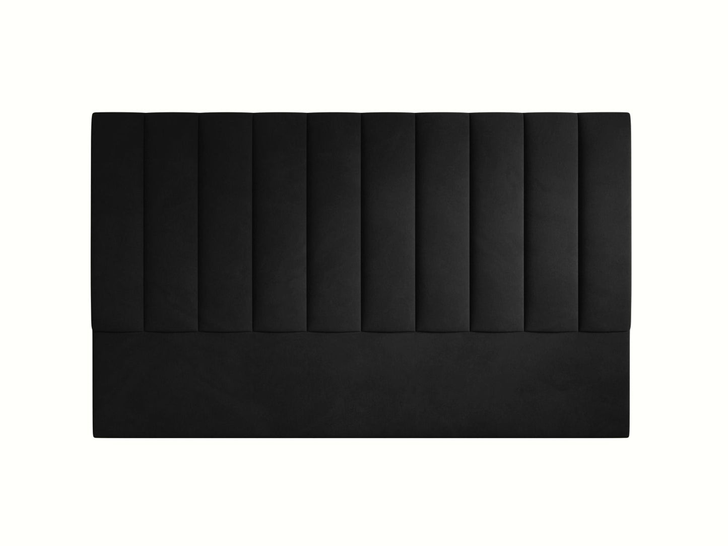 Marl — Headboard Black (Magic Velvet 2219) Black Plastic
