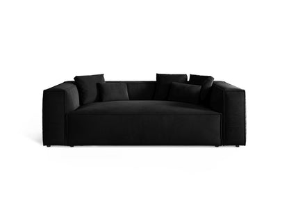Aveiro — Diivan Must (Casino Black) Must plastik