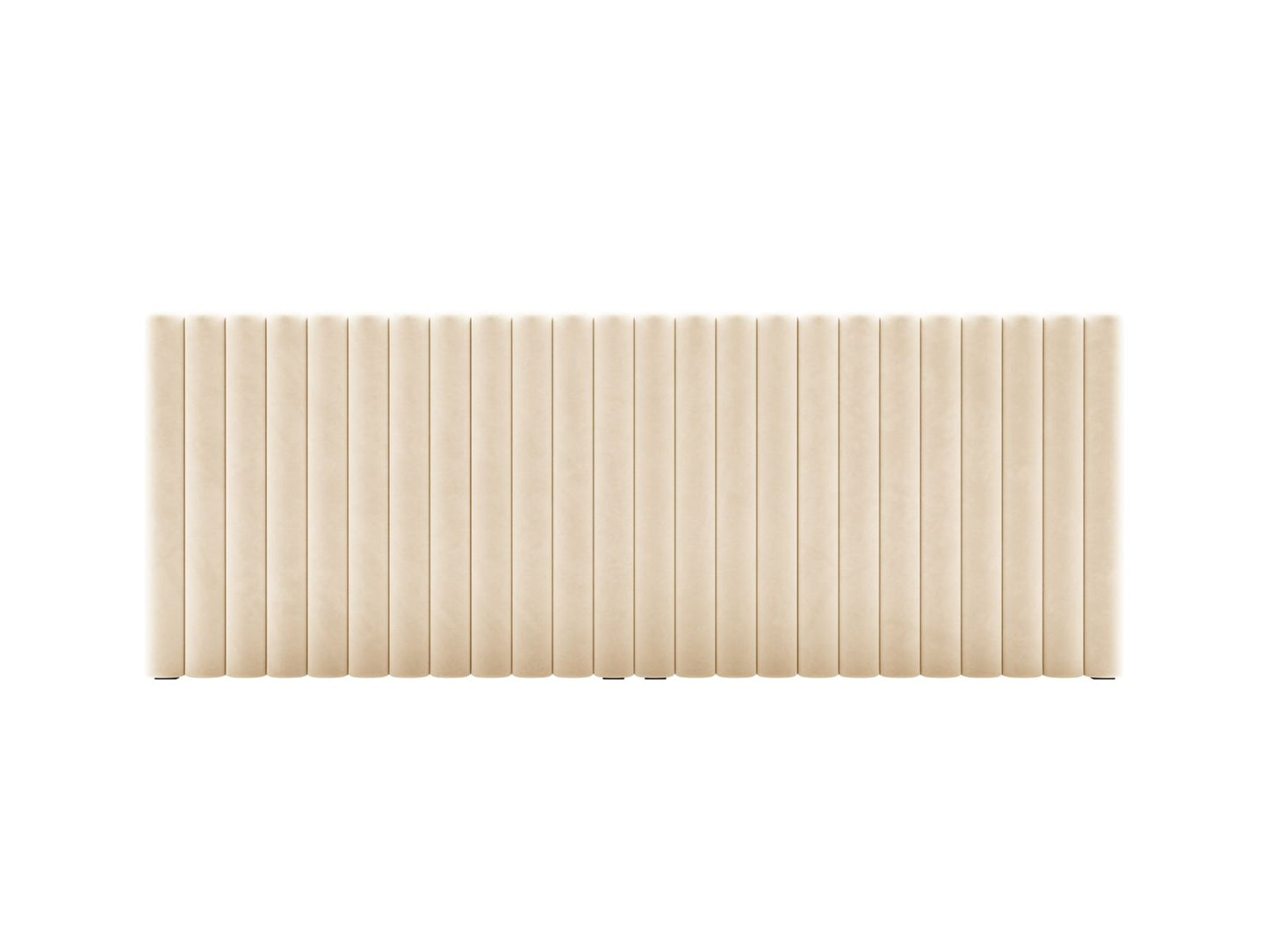 Mistero — Headboard Nude (Paris Beige) Black Plastic
