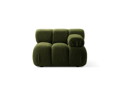 Bellis — Modular Sofa (94x94x70 cm) Green (Rolf 14) Right