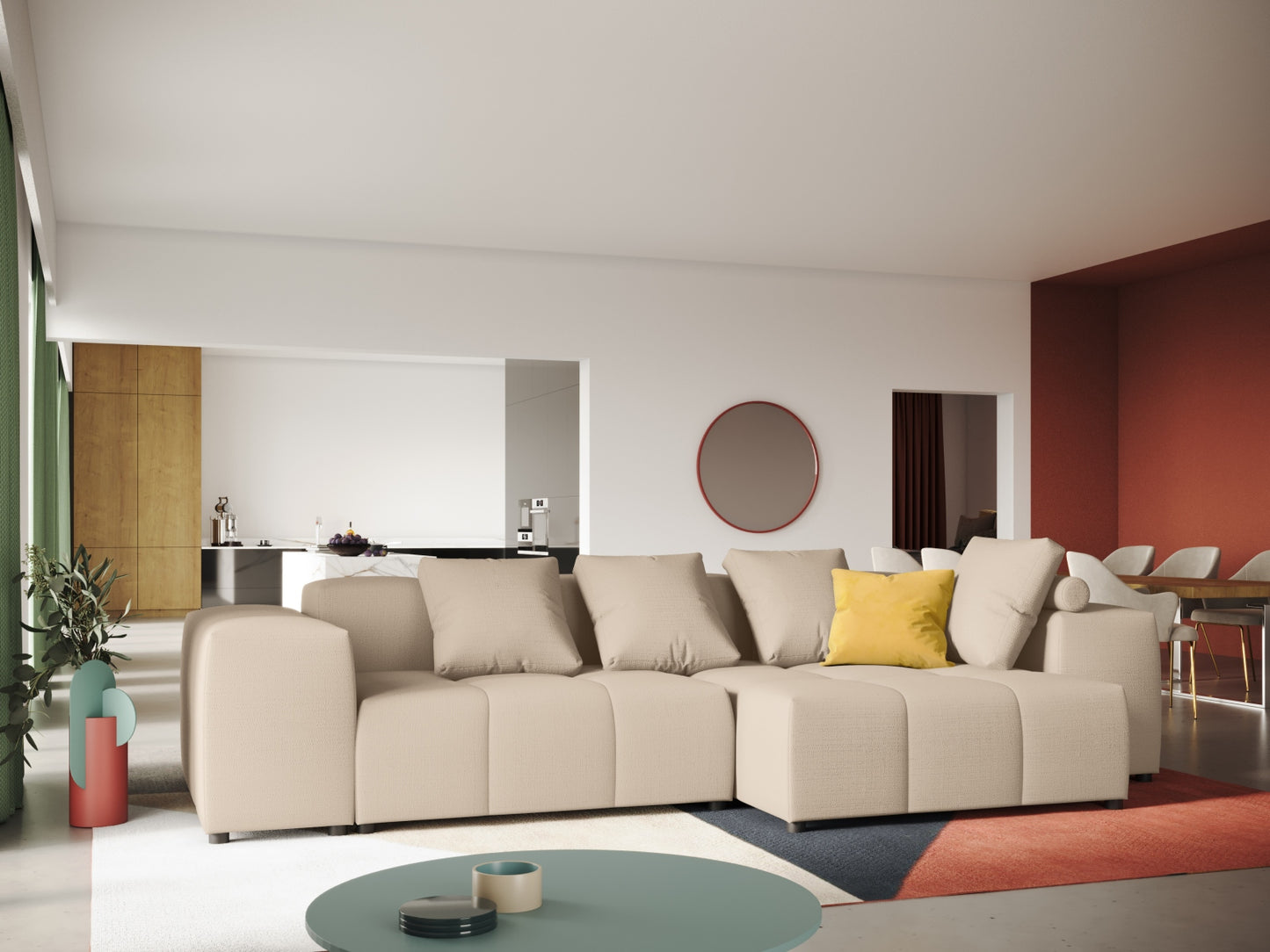 Rome — Corner Sofa (320x160x75 cm)
