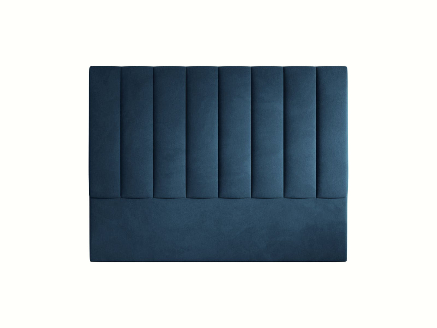 Marl — Headboard Navy Blue (Magic Velvet 2211) Black Plastic
