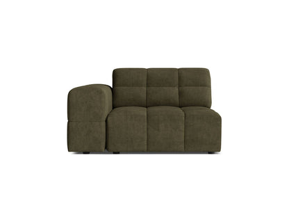 Jennifer — Modular Sofa (106x102x78 cm) Green (Eden 12 Olive) Left