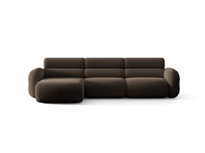 Neo — Corner Sofa (305x165x83 cm) Brown (Baloo 2081) Left