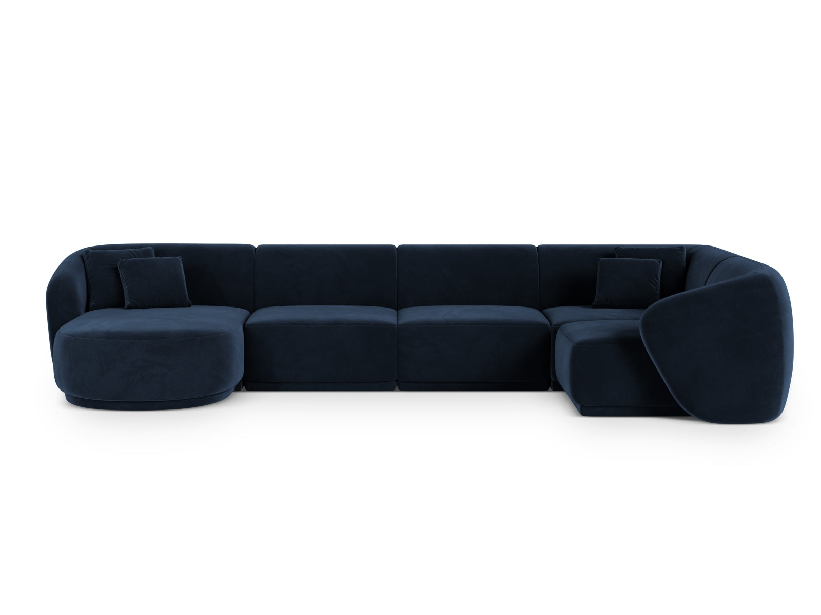 Gomera — Panoramic nurgadiivan Royal Blue (Salvador 5) must plastik parem