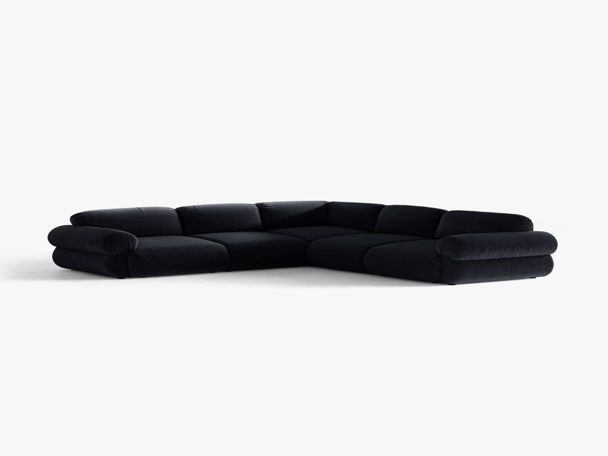 Ophelia — Corner Sofa (289x289x84 cm) Royal Blue (Salvador 5)