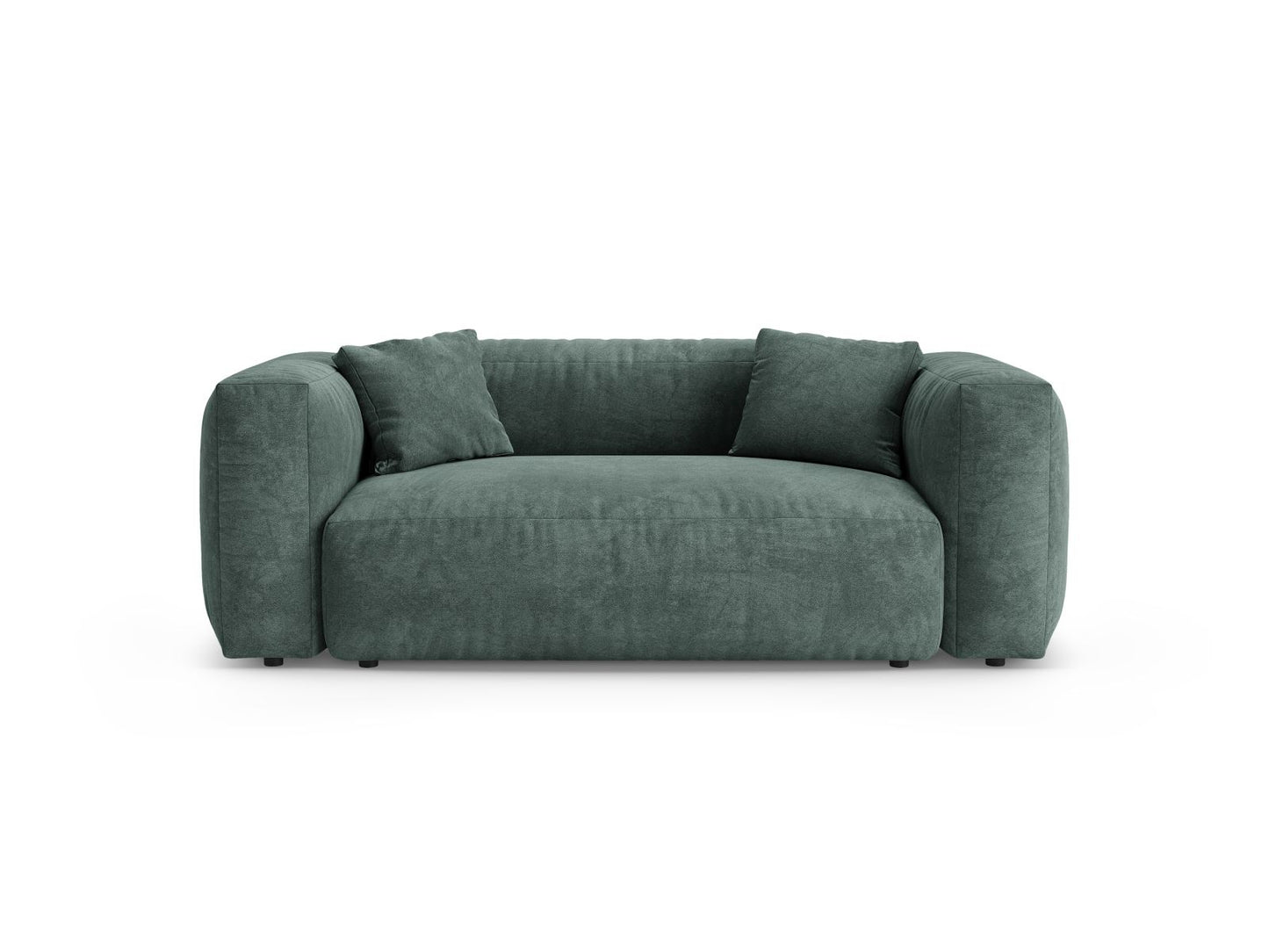 Martina — Sofa Petrol (Vogue 12) Black Plastic