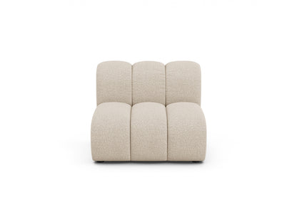Lupine — Modular Sofa Beige (Baloo 2074) Black Plastic
