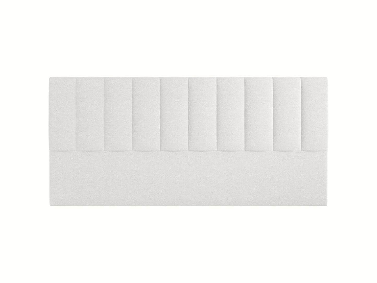 Marl — Headboard Silver (Eden 17 Silver) Black Plastic