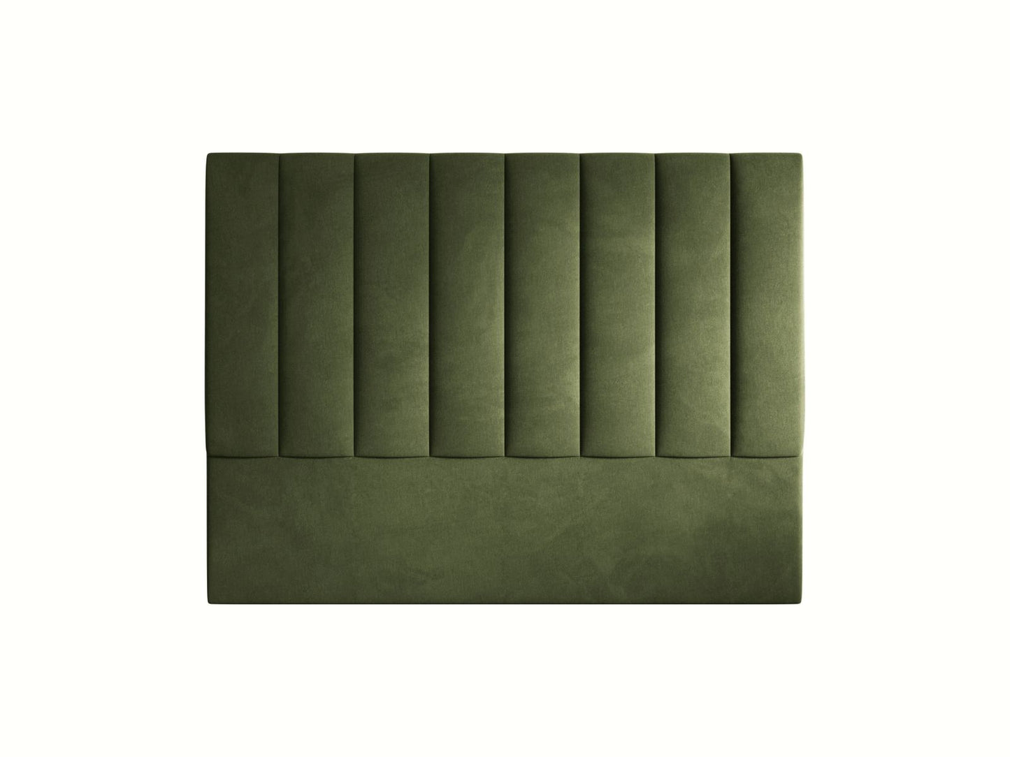 Marl — Headboard Army Green (Magic Velvet 2295) Black Plastic