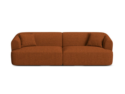Campi — Sofa Brick (Moly 54) Black Plastic