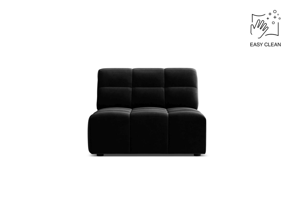 Jennifer — Modular Sofa (80x102x78 cm) Black (Venus 2923)