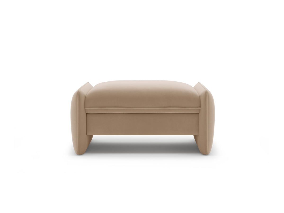 Georgia — Pouf (95x70x43 cm) Almond Beige (Magic Velvet 2282)