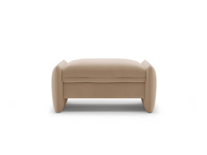 Georgia — Pouf (95x70x43 cm) Almond Beige (Magic Velvet 2282)