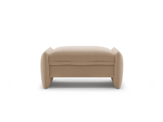 Georgia — Pouf (95x70x43 cm) Almond Beige (Magic Velvet 2282)