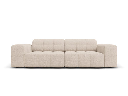 Chicago — Sofa Beige (Haga 30) Black Plastic