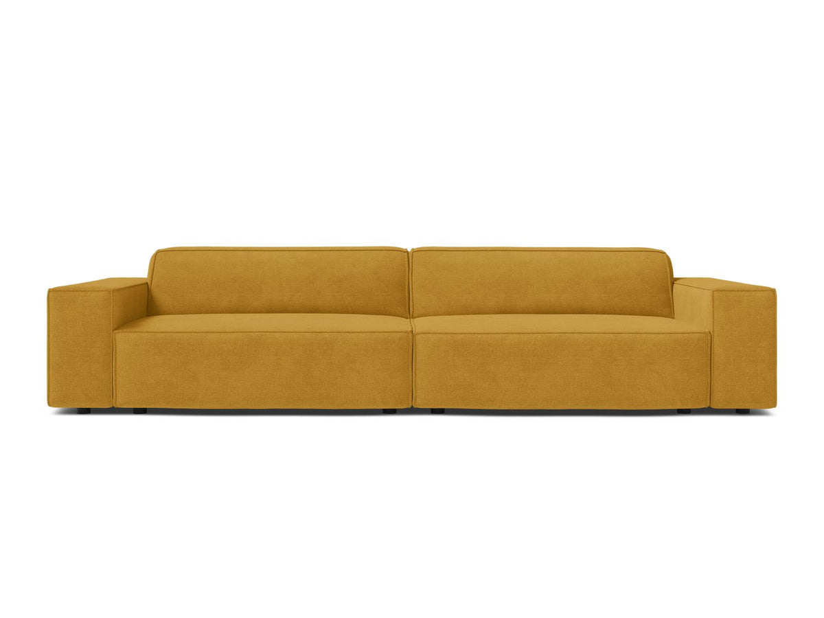 Jodie — Sofa Yellow (Liberty 11) Black Plastic